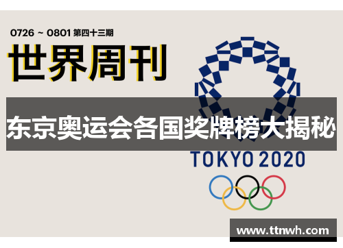 东京奥运会各国奖牌榜大揭秘